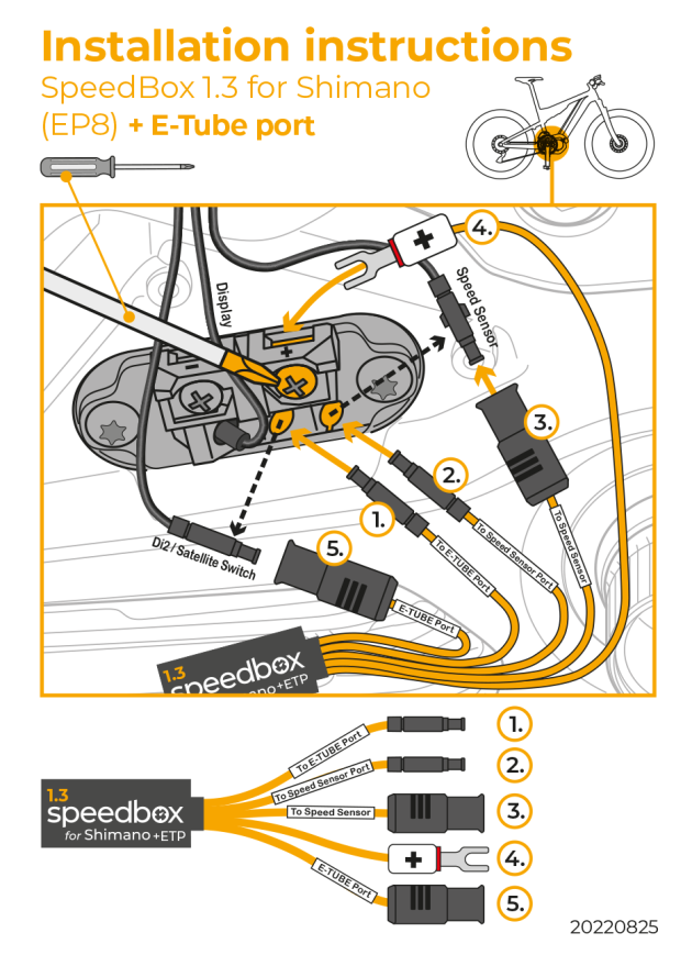SpeedBox 1.3 for Shimano (EP8) - E Tube Port - Image 4