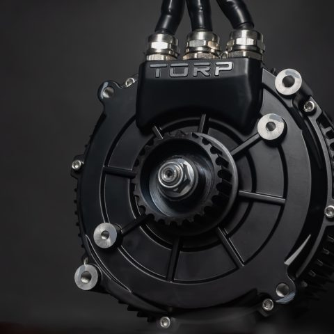 Torp TM25 IPM mid-drive traction motor for Sur-Ron Light Bee