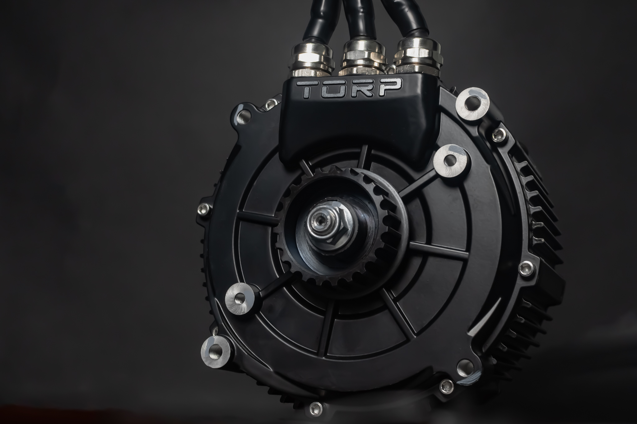 Torp TM25 IPM mid-drive traction motor for Sur-Ron Light Bee