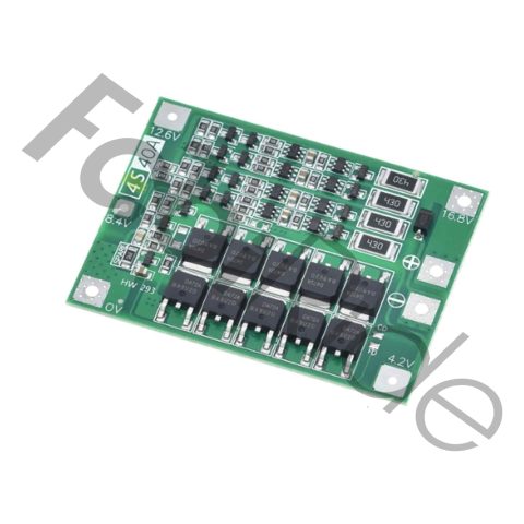 Carte de protection BMS 4S 14,4V 40A pour packs Li-ion et Li-Po