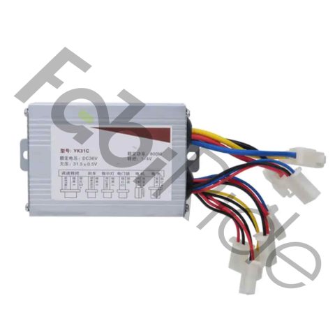 Contrôleur moteur DC 24V 350W pour moteurs à balais de trottinette électrique