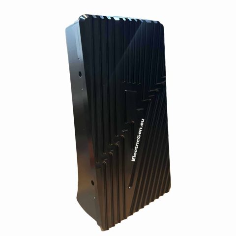 Aliuminio Heatsink radiatorius su laikikliu BAC4000 / BAC8000 valdikliui, vaizdas iš viršaus