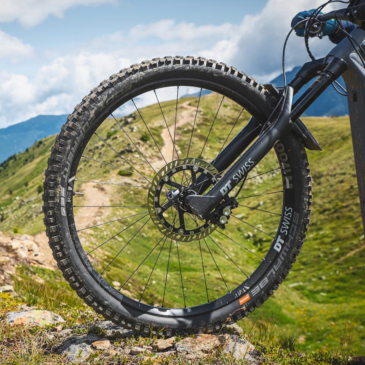 Magura 180 mm stabdžių disko vidinis žiedas su 6 varžtų (IS) tvirtinimo anga, artimas planas