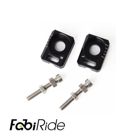 Support d'axe arrière CNC Sur-Ron Light Bee X pour réglage de la tension de chaîne