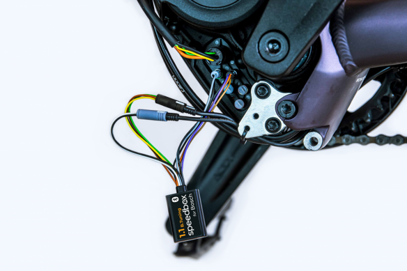 SpeedBox 1.1 B.Tuning čipo pakuotė elektriniam dviračiui su Bosch Gen4 varikliu