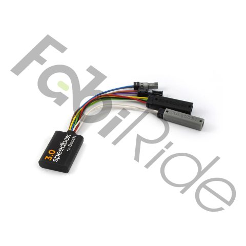 Module de tuning SpeedBox 3.0 pour moteurs Bosch avec connecteurs repérés par couleur