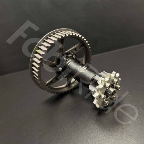 SurRon Jackshaft originalus pirminės pavaros mazgas Sur-Ron Light Bee, bendras vaizdas iš šono